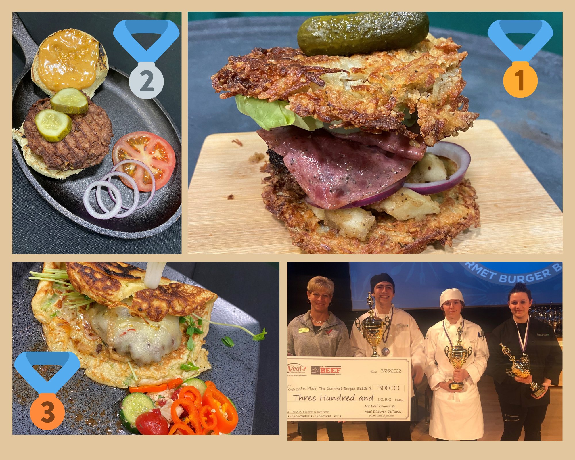 NY Beef Checkoff 2022 ProStart Burger Battle Winner Announced!